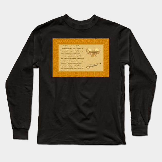 The Florence Nightingale Pledge Long Sleeve T-Shirt by Packrat